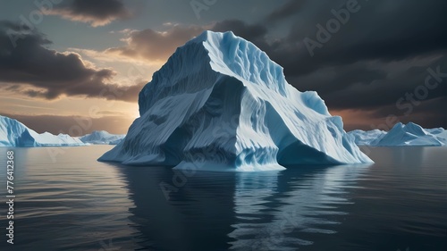 iceberg in polar regions © Mubashir