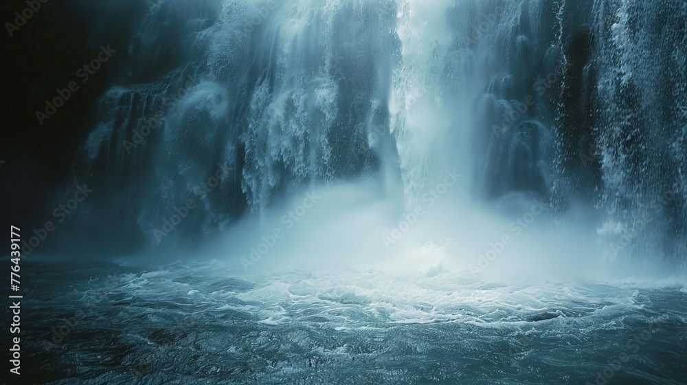 Obraz premium Ethereal Waterfall Motion