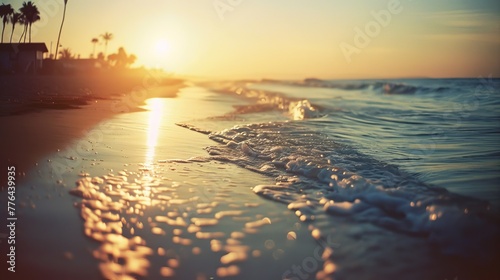Serene Sunset Beach
