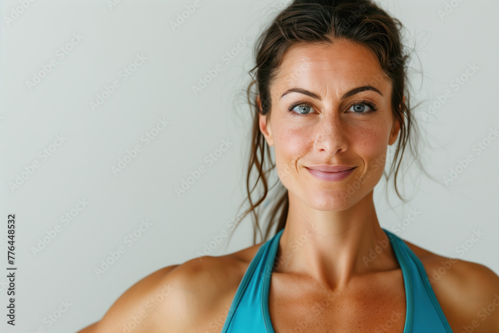 Photo of a Beautiful Female Fitness Instructor, Generative AI Photo of a Beautiful Female Fitness Instructor, Generative AI