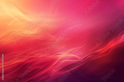 Vibrant red gradient: bold or softened transitions in plain.
