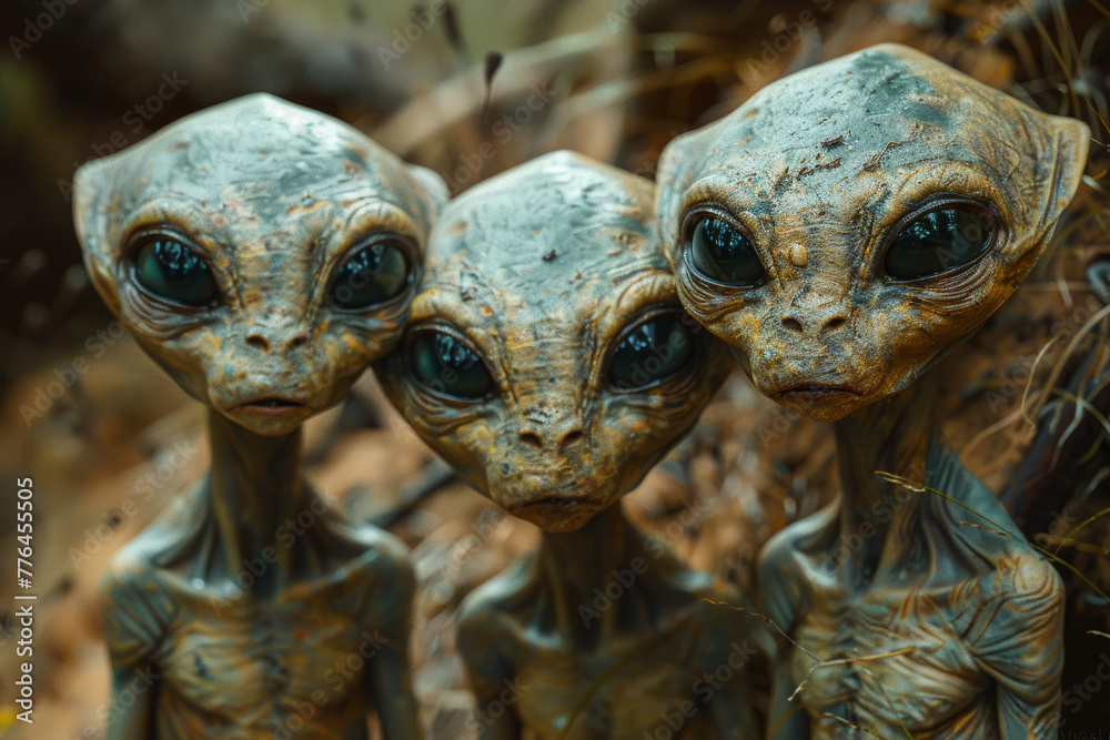 An encounter with extraterrestrial life forms, their biology and behavior offering insights into the origins of life in the universe. Concept of astrobiological exploration. Generative Ai. An encounter with extraterrestrial life forms, their biology and behavior offering insights into the origins of life in the universe. Concept of astrobiological exploration. Generative Ai.
