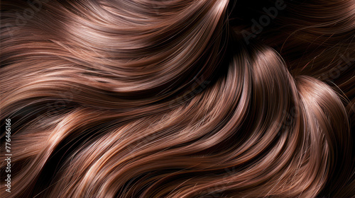 Beautiful Hair. Background of beautiful shiny hair. Hair cosmetics
