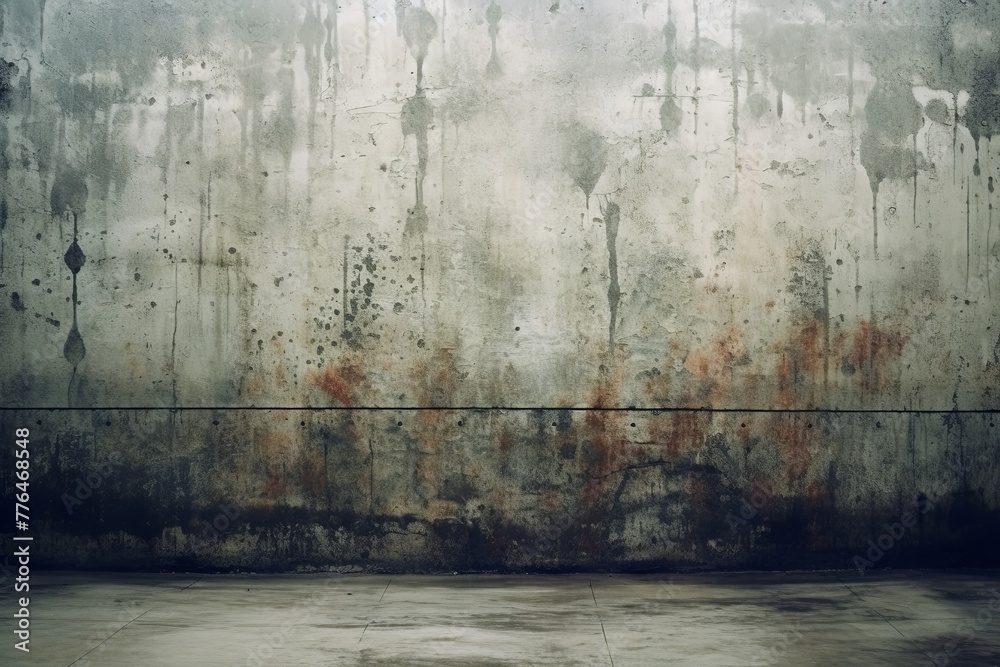 Rustic Beauty: Antique Gold Grunge with Worn-Out Elements and Concrete Frame Rustic Beauty: Antique Gold Grunge with Worn-Out Elements and Concrete Frame