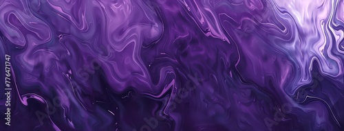 Abstract Purple Marble Fluid Art Background