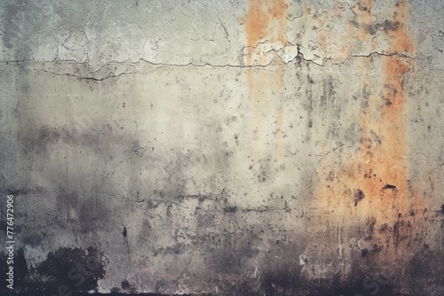 Enigmatic Abstract Grunge Aesthetics  on Concrete