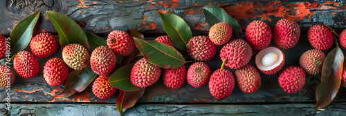 Embrace the Healthful Benevolence of Fresh Lychees: A Visual Representation of Nutritional Wellness