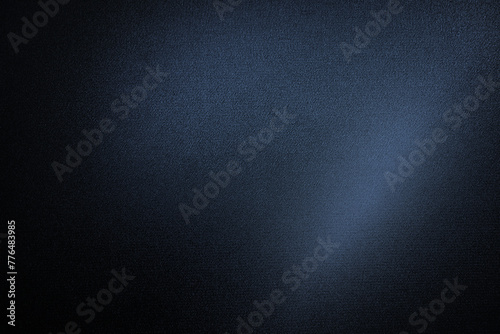 Black dark blue gray white abstract background. Gradient. Noise grain granular dust particle rough grunge. Glow light. Space. Design. Template.