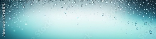 Abstract illustration bubbles on water on light blurred background, background for design, space for text. 