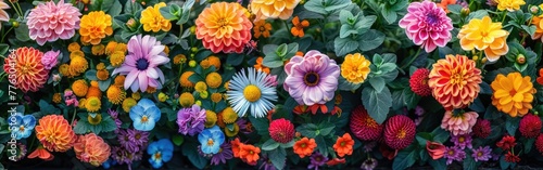 Vibrant Blooming Beauty  Colorful Blumenstrauss for Stunning Decor