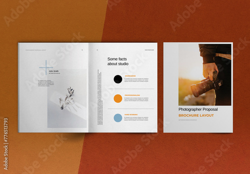 Photographer Proposal Projects Brochure Layout (ID: 776513793)
