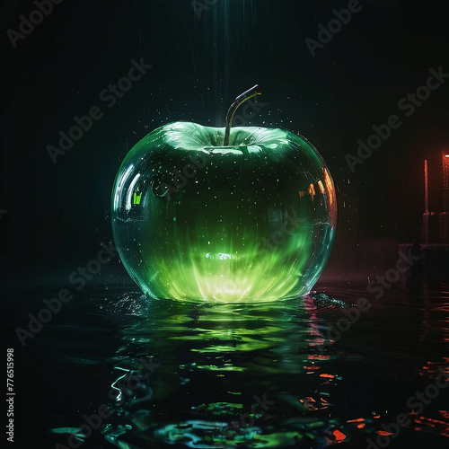 glass apple