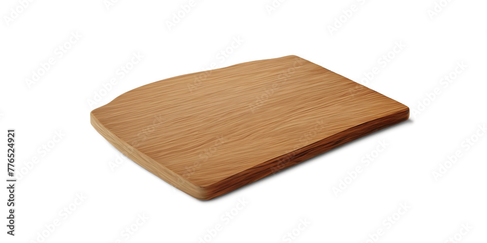 Brown wooden bread board Transparent Background Images 