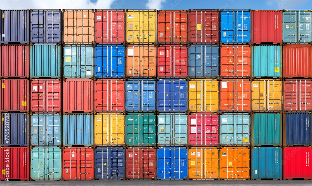 stacked shipping container stacked shipping container