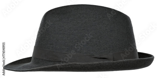 Gray wool hat Transparent Background Images photo