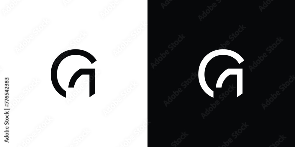 Modern and unique G letter initial logo design 2 Modern and unique G letter initial logo design 2