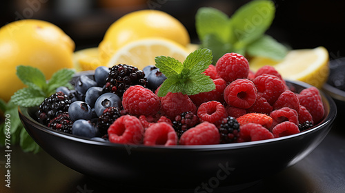 berries in a bowl