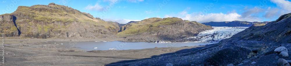 Solheimajokull Glacier, Southern Iceland