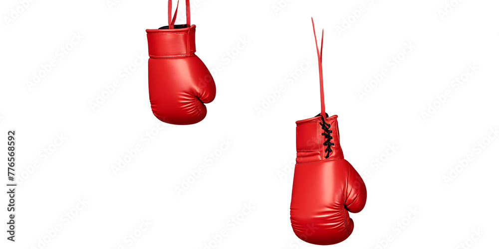 Red boxing glove Transparent Background Images 