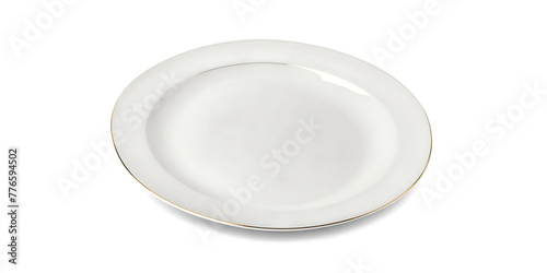 White porcelain plate Transparent Background Images