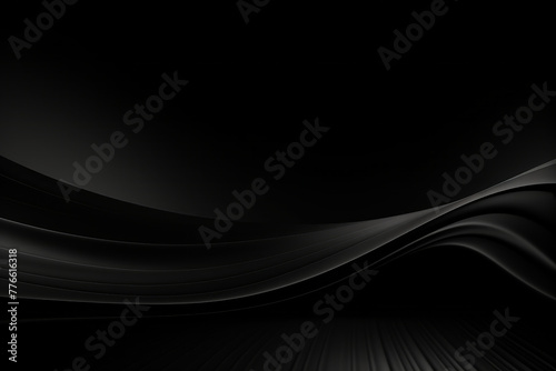 Black Presentation Slide Background

