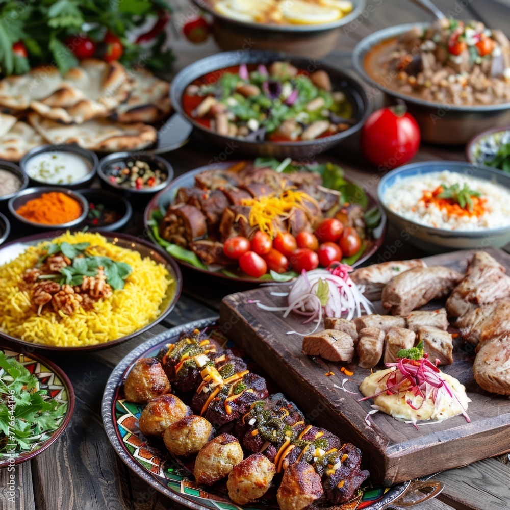Feast of Diverse Dishes Feast of Diverse Dishes