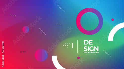 Gradient abstract style background design.