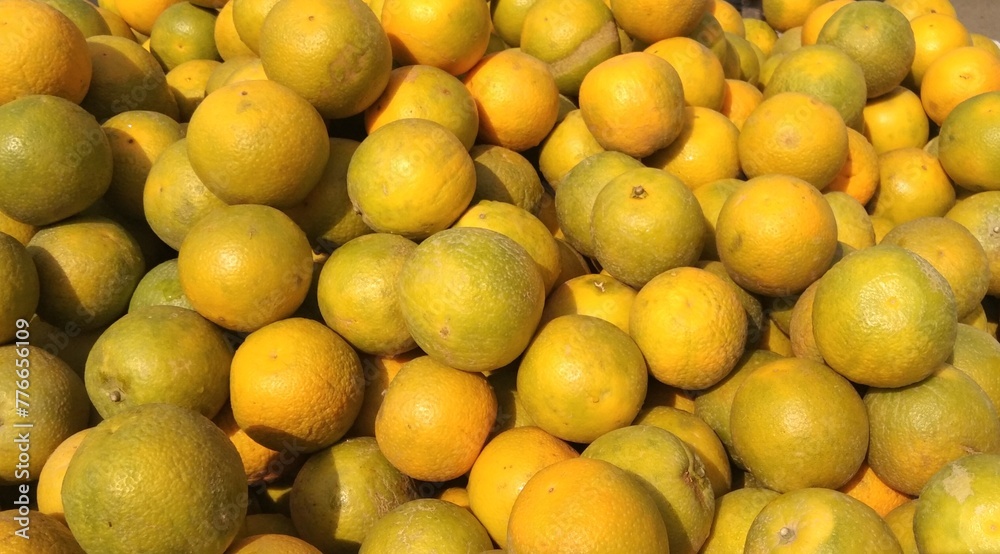 pears in a market