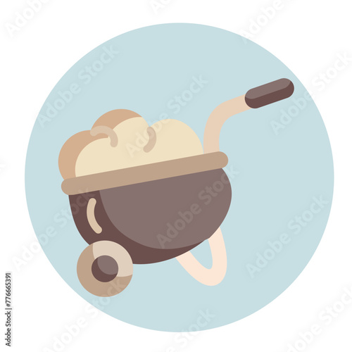 Wheelbarrow Icon