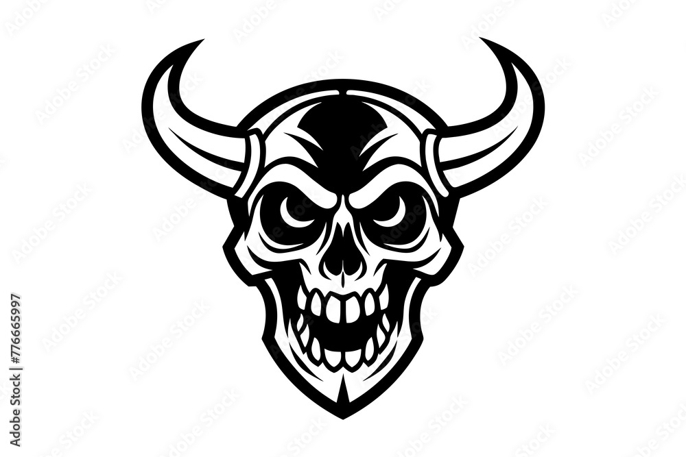 skull of a bull
