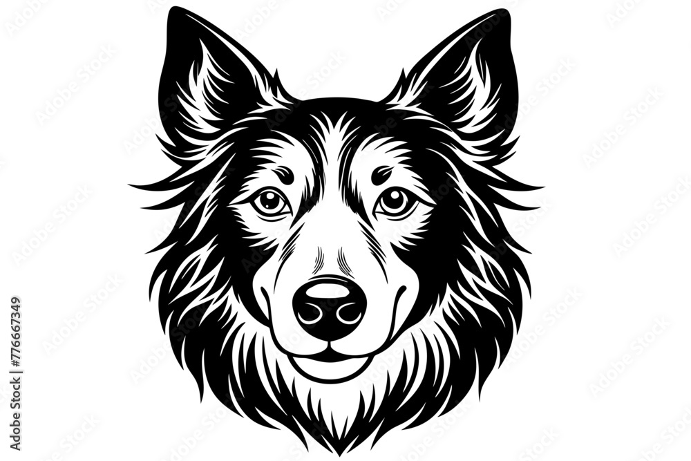 illustration of dog