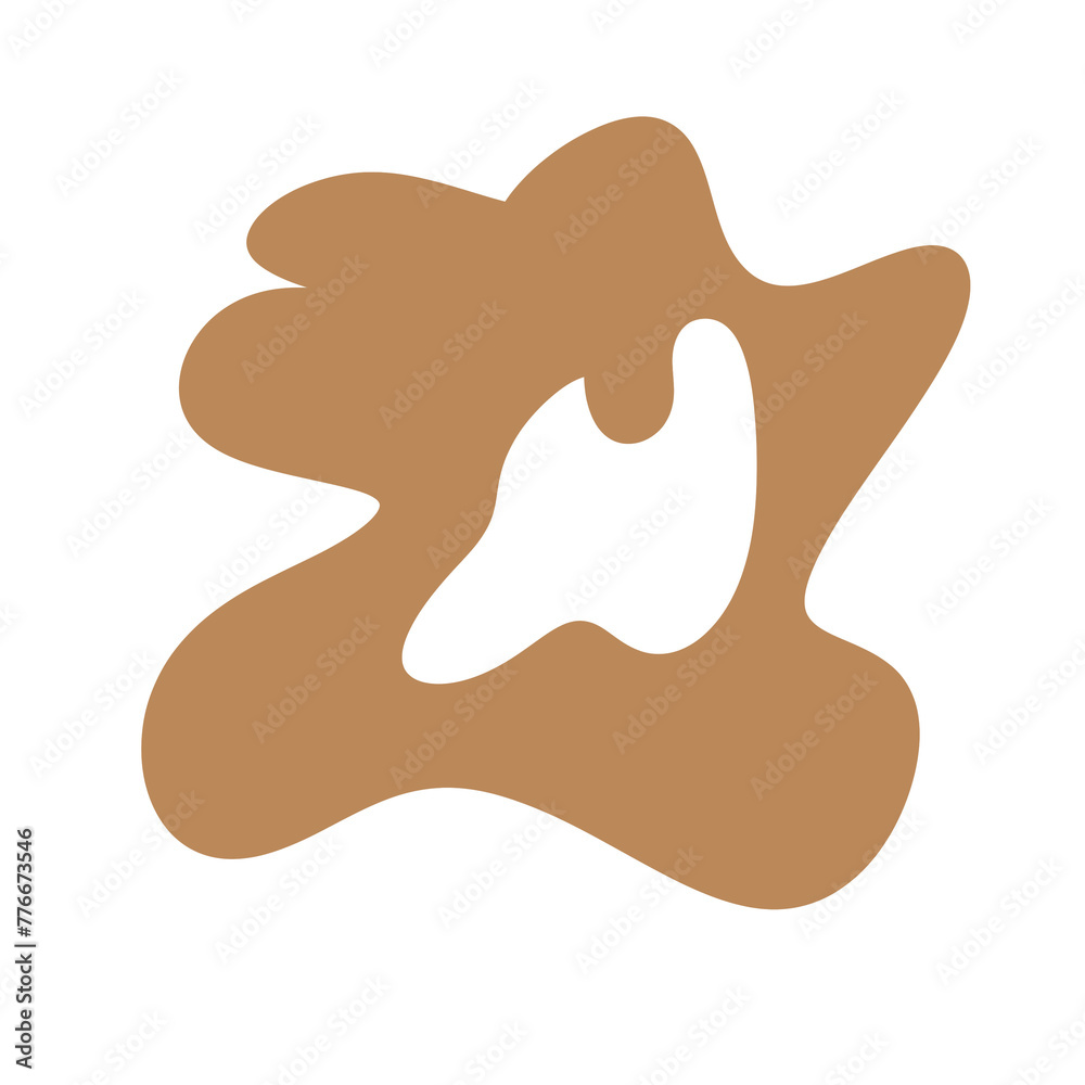 Hollow Abstract Shapes Decor Hollow Abstract Shapes Decor