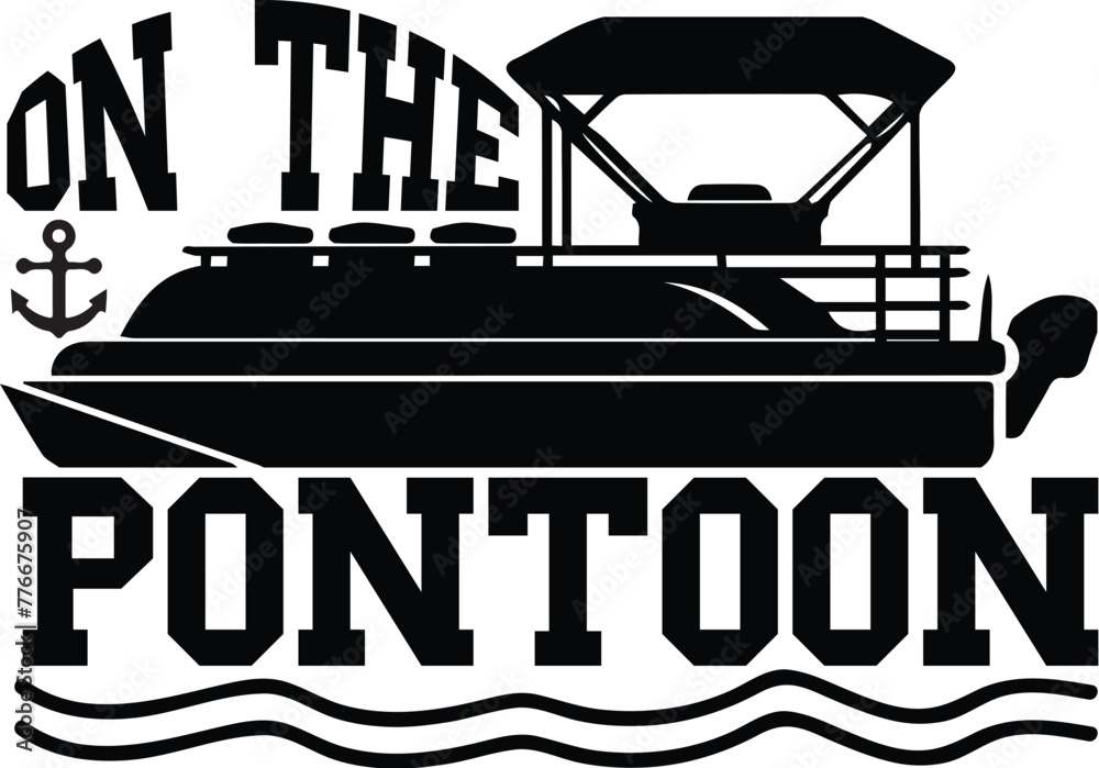 On the pontoon On the pontoon