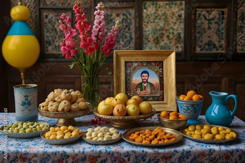 still life with pumpkins and apples,Nowruz, the Persian New Year, is a joyous and colorful celebration that marks the beginning of spring. One of the traditional elements of Nowruz is the Haft-Seen ta