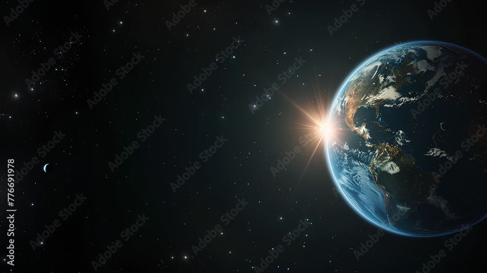 Obraz premium earth in space
