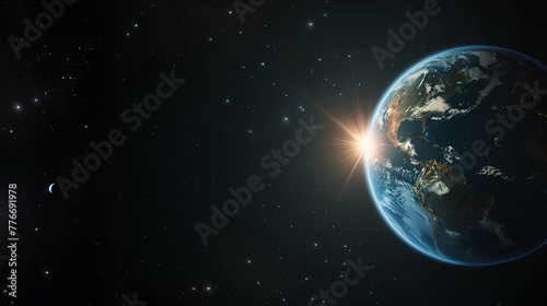 earth in space