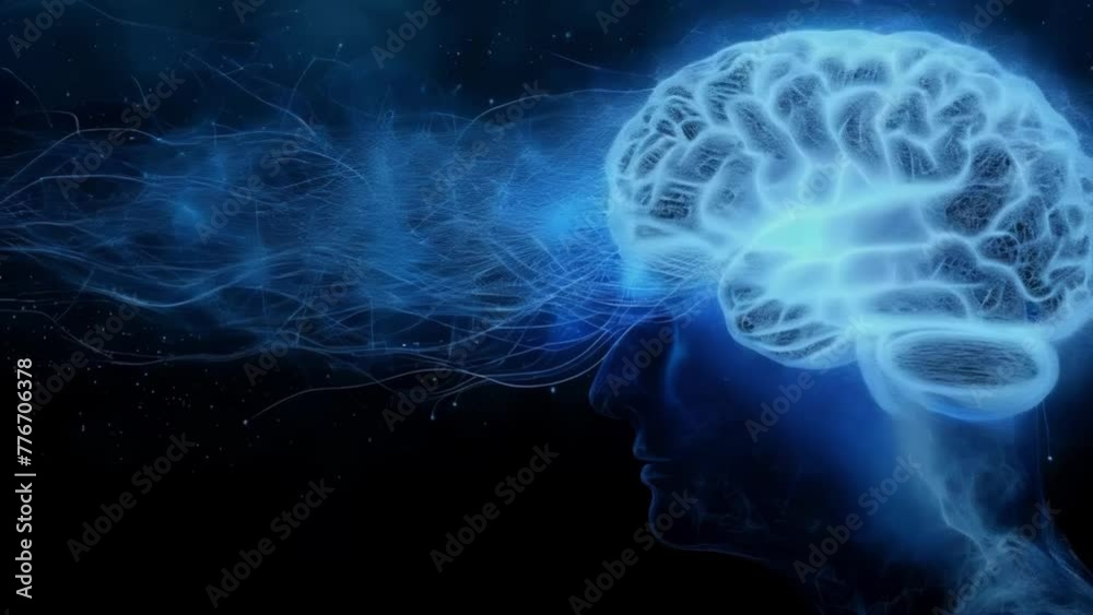 Digital Brain Network Connection Digital Brain Network Connection