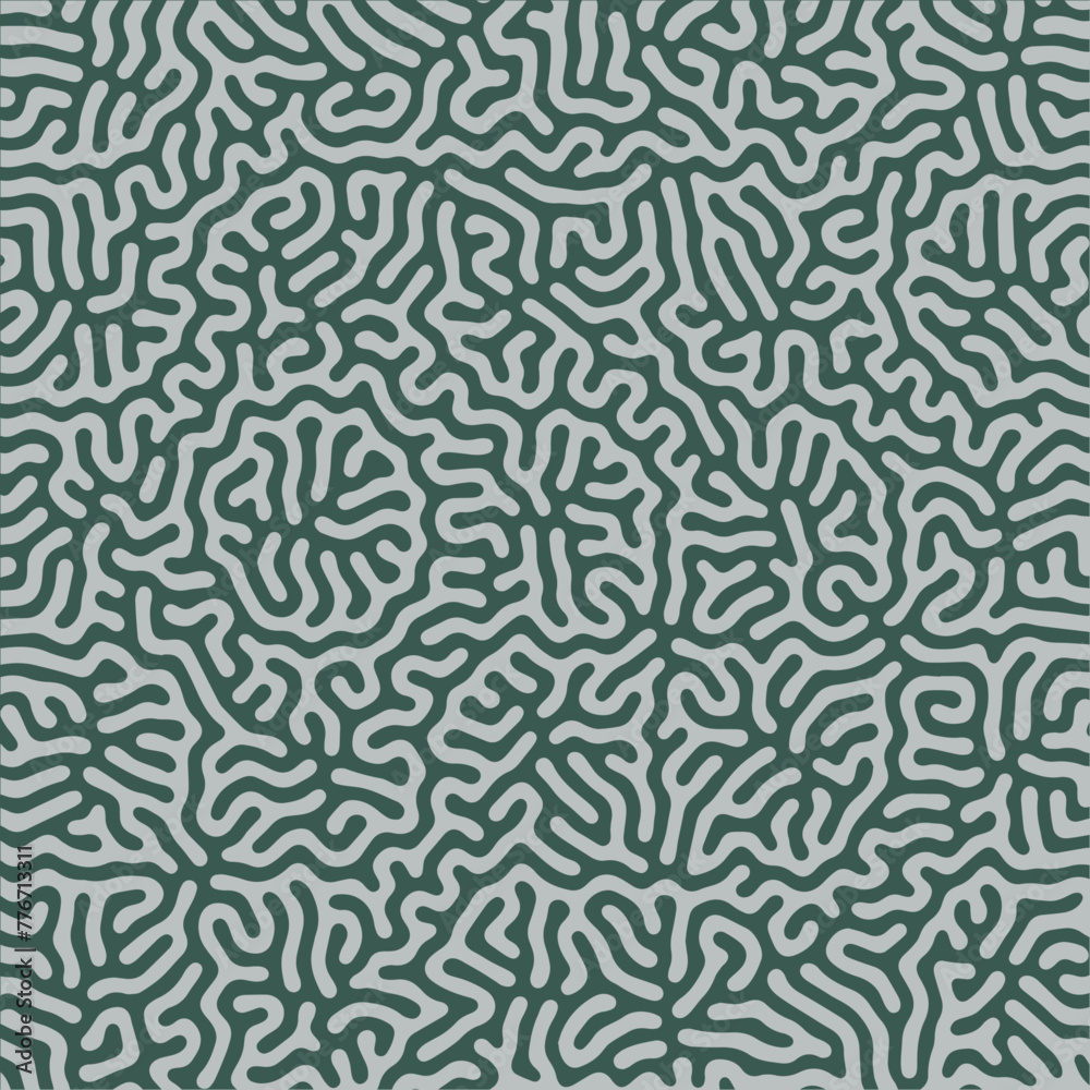 Abstract turing lines organic shape patterns background
