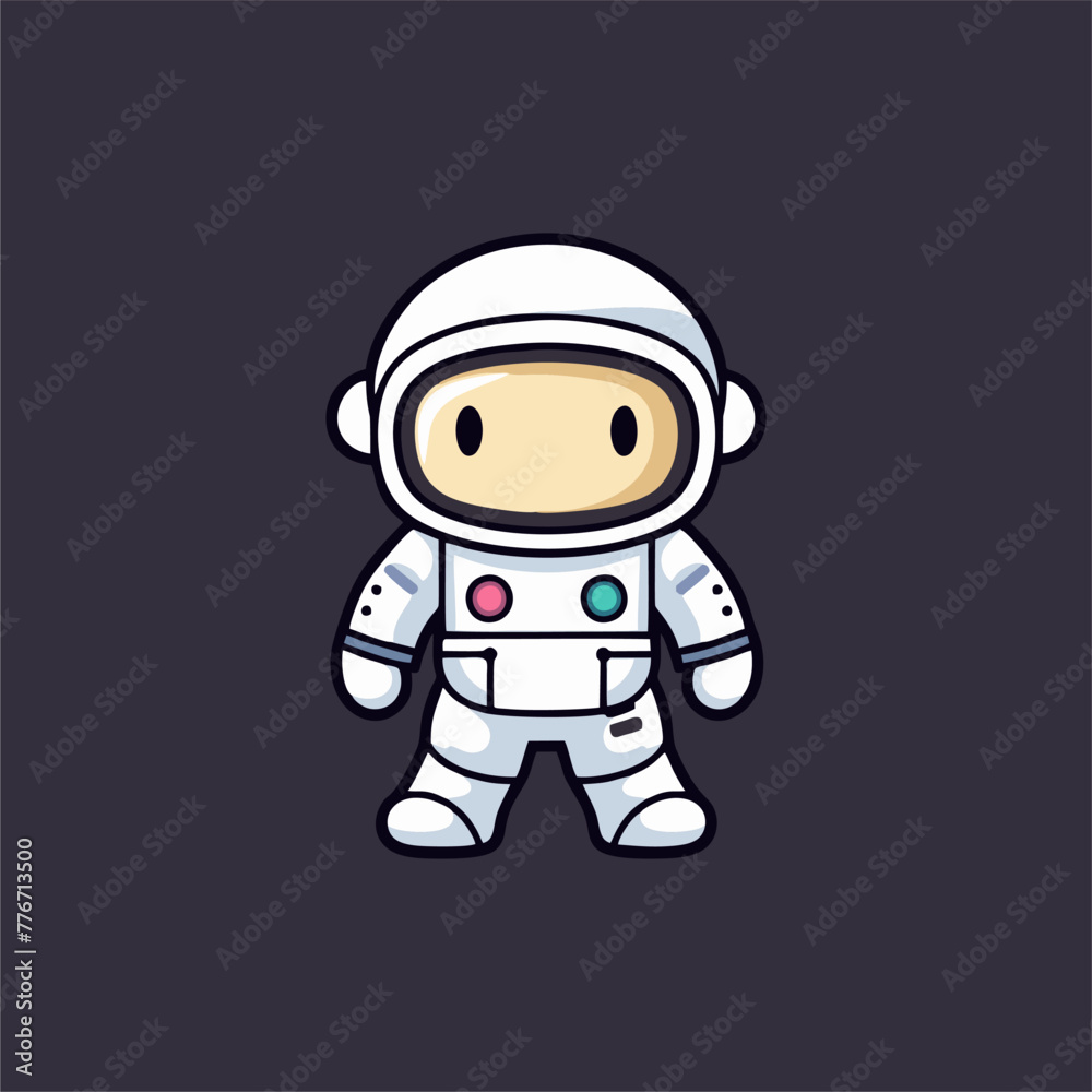 astronaut cute cartoon character element illustration astronaut cute cartoon character element illustration