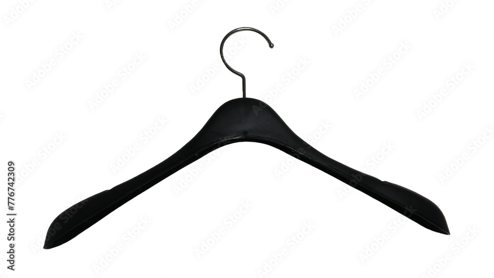 a black hanger