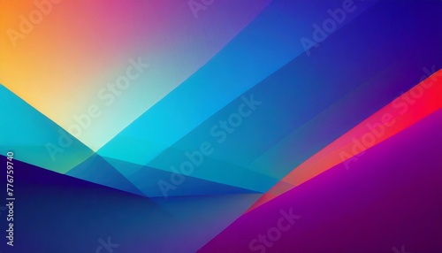 abstract colorful background with triangles