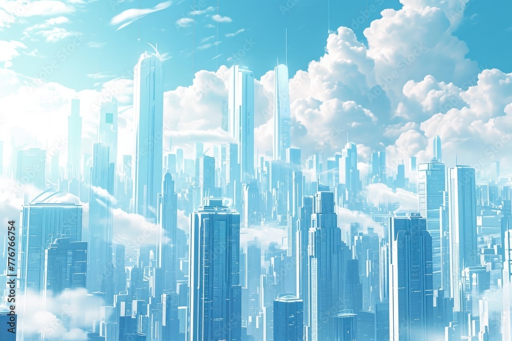 Creating a digital illustration depicting futuristic cityscape architecture, Designing a digital artwork showcasing futuristic city architecture for a captivating cityscape illustration. Creating a digital illustration depicting futuristic cityscape architecture, Designing a digital artwork showcasing futuristic city architecture for a captivating cityscape illustration.