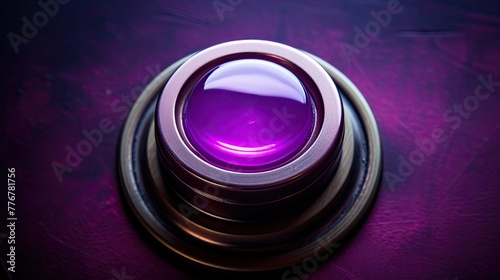 vintage power button purple photo
