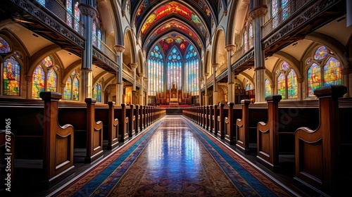 nave church interior photo
