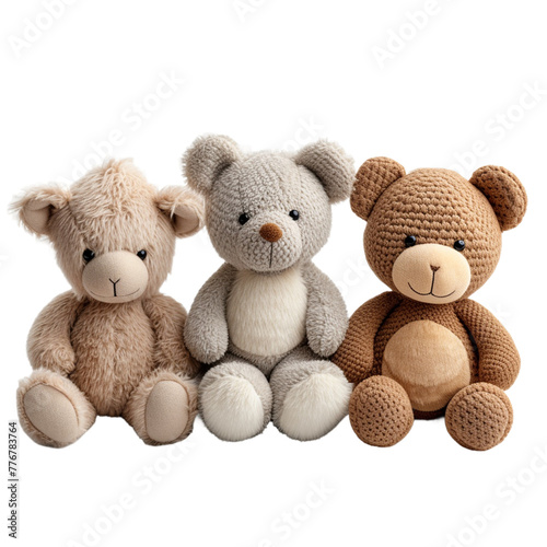 teddy toy isolated on white background. 