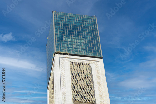 Djamaa el Djazair, the Great Mosque of Algiers, is a large mosque located in Algiers, Algeria, it houses the world's tallest minaret photo