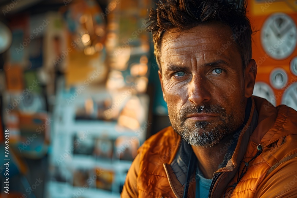 A Dedicated Soccer Coach s Passion and Strategy Captured in an Impactful Portrait A Dedicated Soccer Coach s Passion and Strategy Captured in an Impactful Portrait