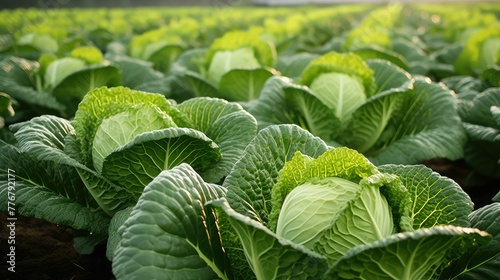 field chinese cabbage vegetable