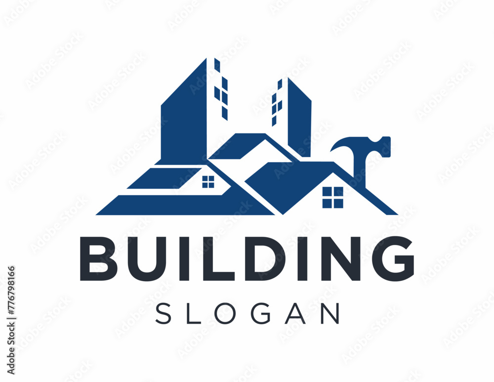 The logo design is about Building and was created using the Corel Draw 2018 application with a white background. The logo design is about Building and was created using the Corel Draw 2018 application with a white background.