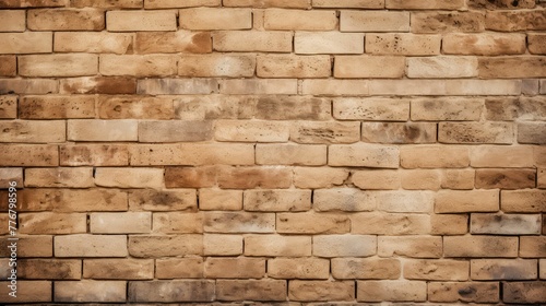 wall beige brick